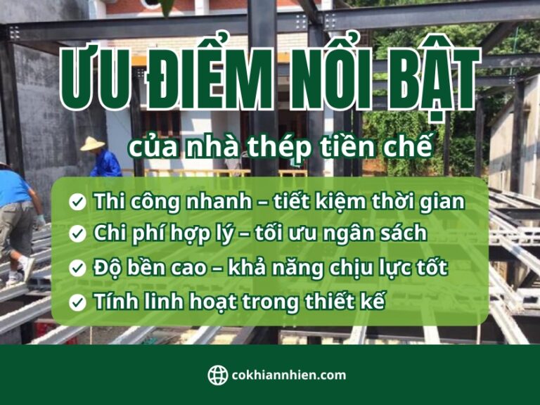 thi công nhà tiền chế hàng đầu tại Quảng Ngãi